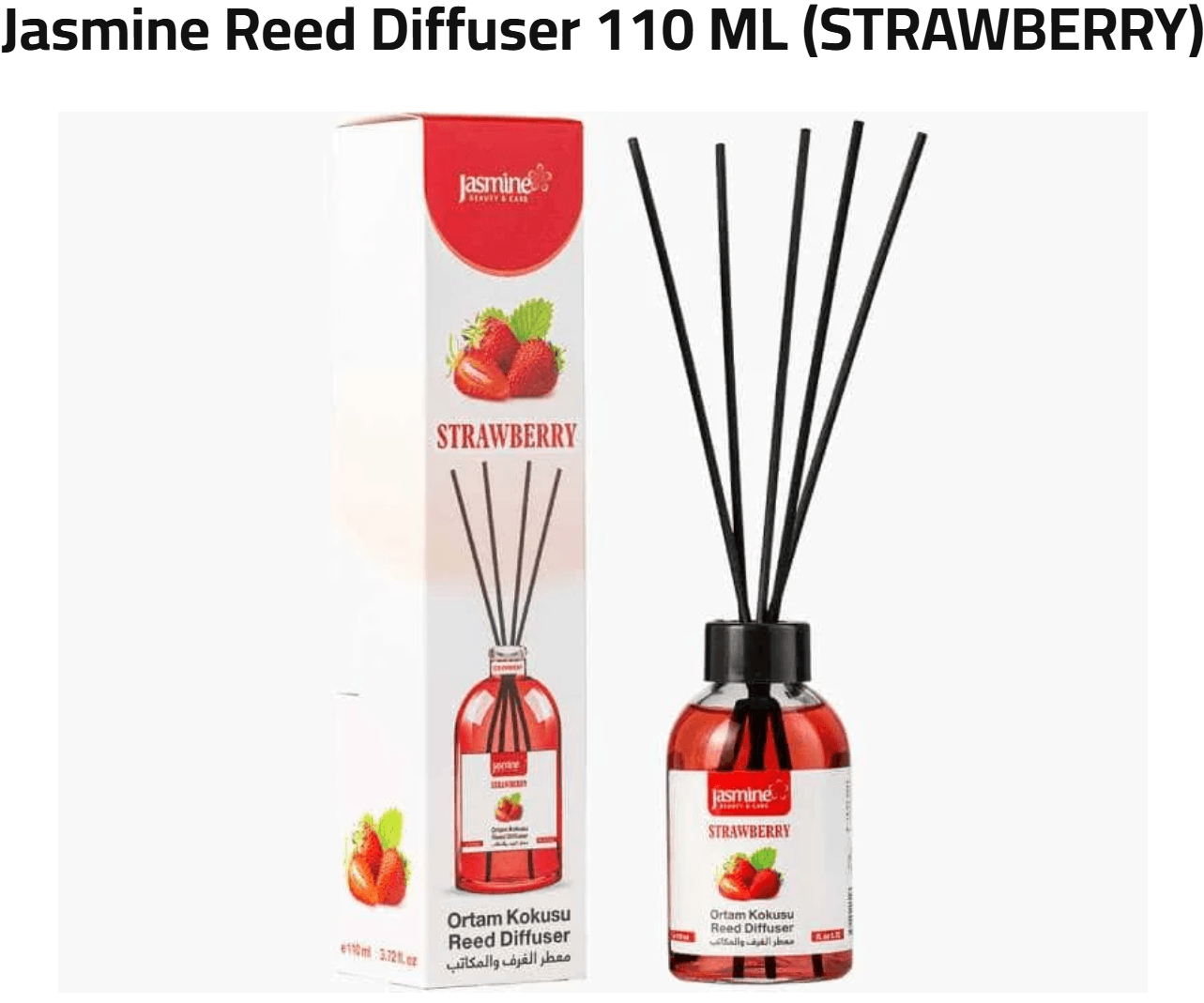Reed Diffuser 110 ml — Strawberry