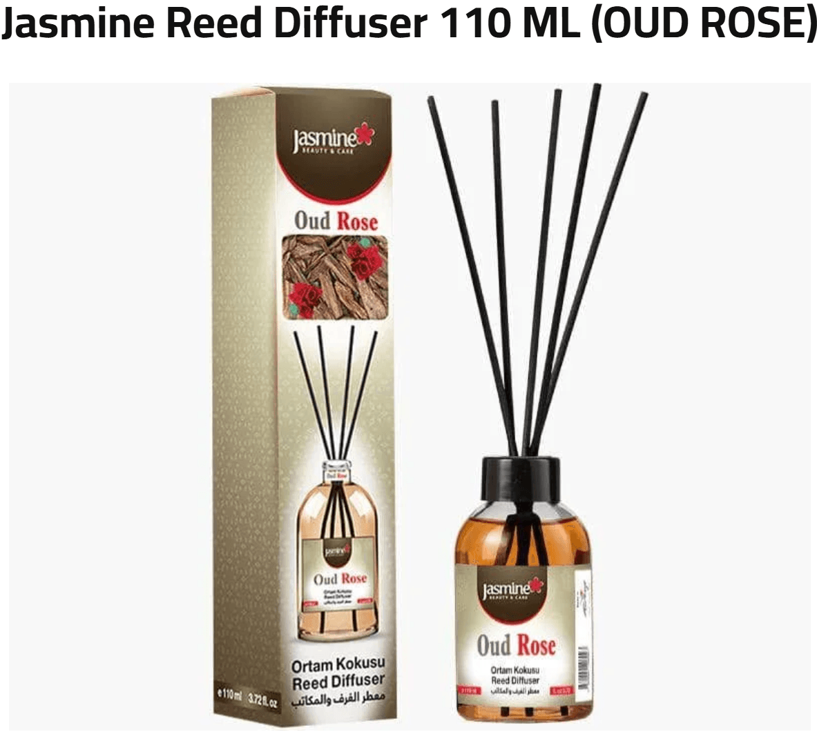 Reed Diffuser 110 ml — Oud Rose