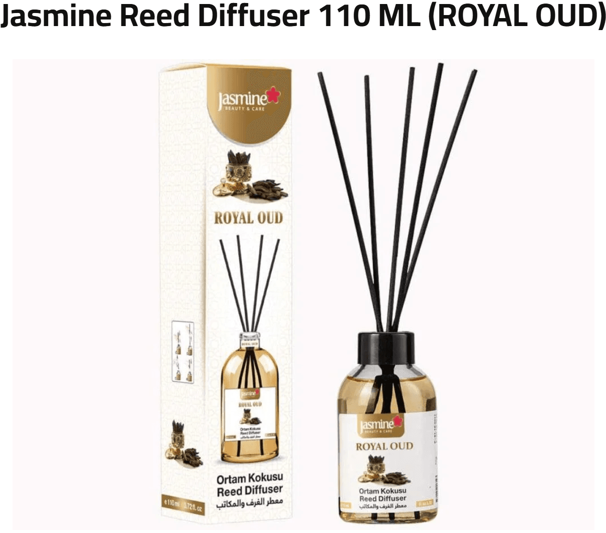 Reed Diffuser 110 ml — Royal Oud