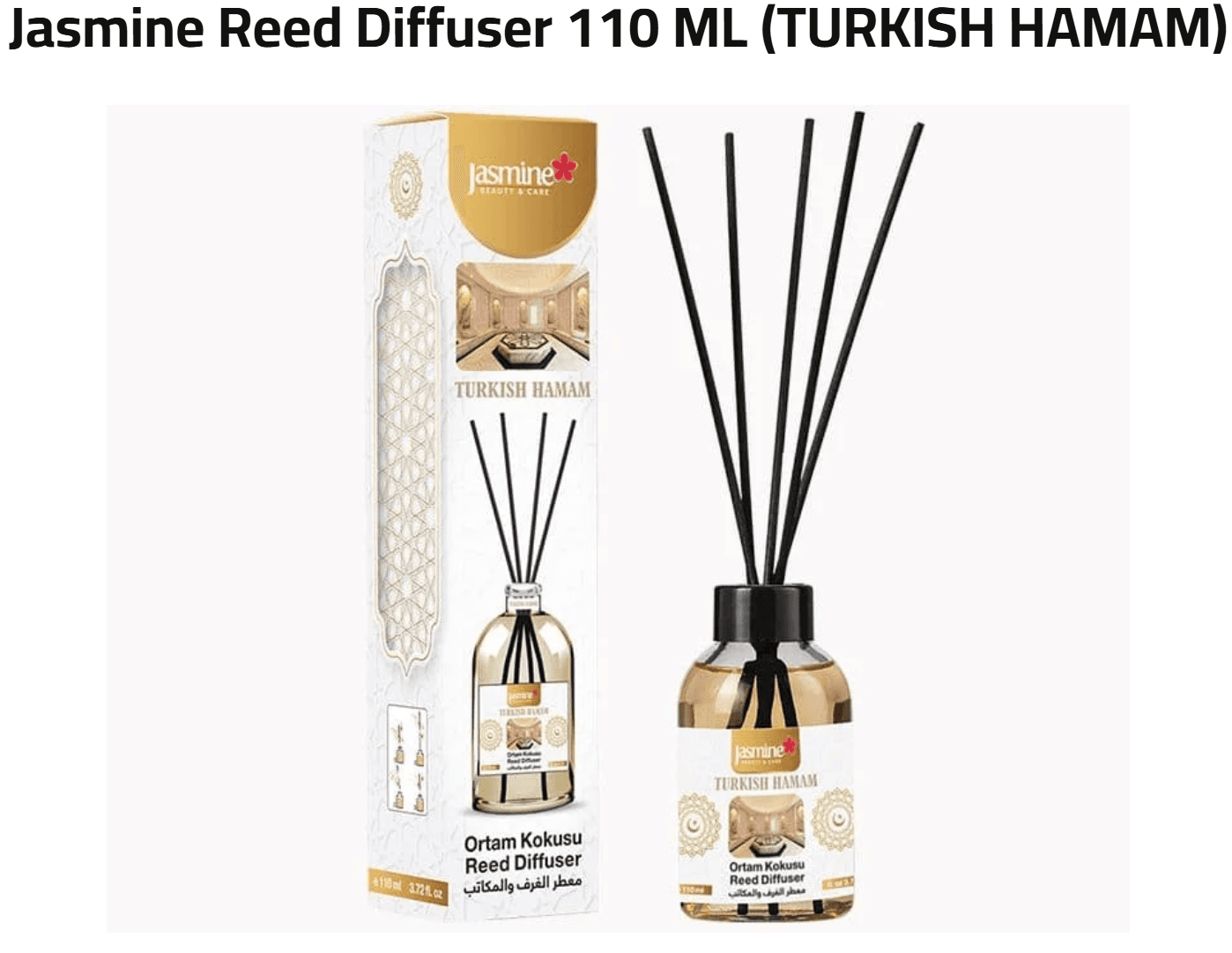 Reed Diffuser 110 ml — Turkish Hamam